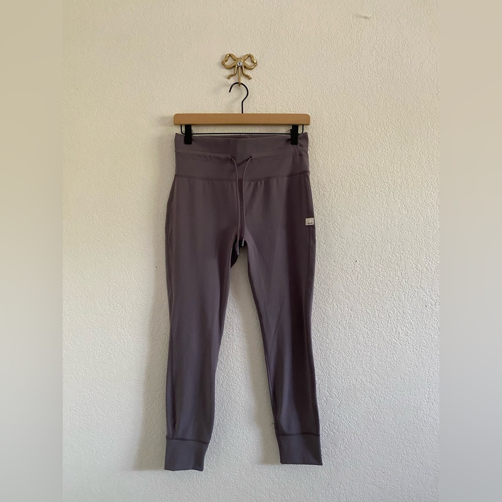 Vuori Daily Legging Women’s Size Large High Rise Drawstring Sports Athleisure